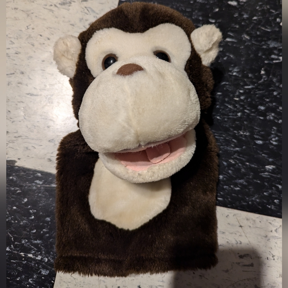 Vintage 1991 Terra Nova Monkey Hand Puppet